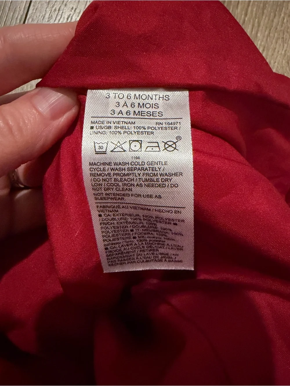 Janie and Jack soft red